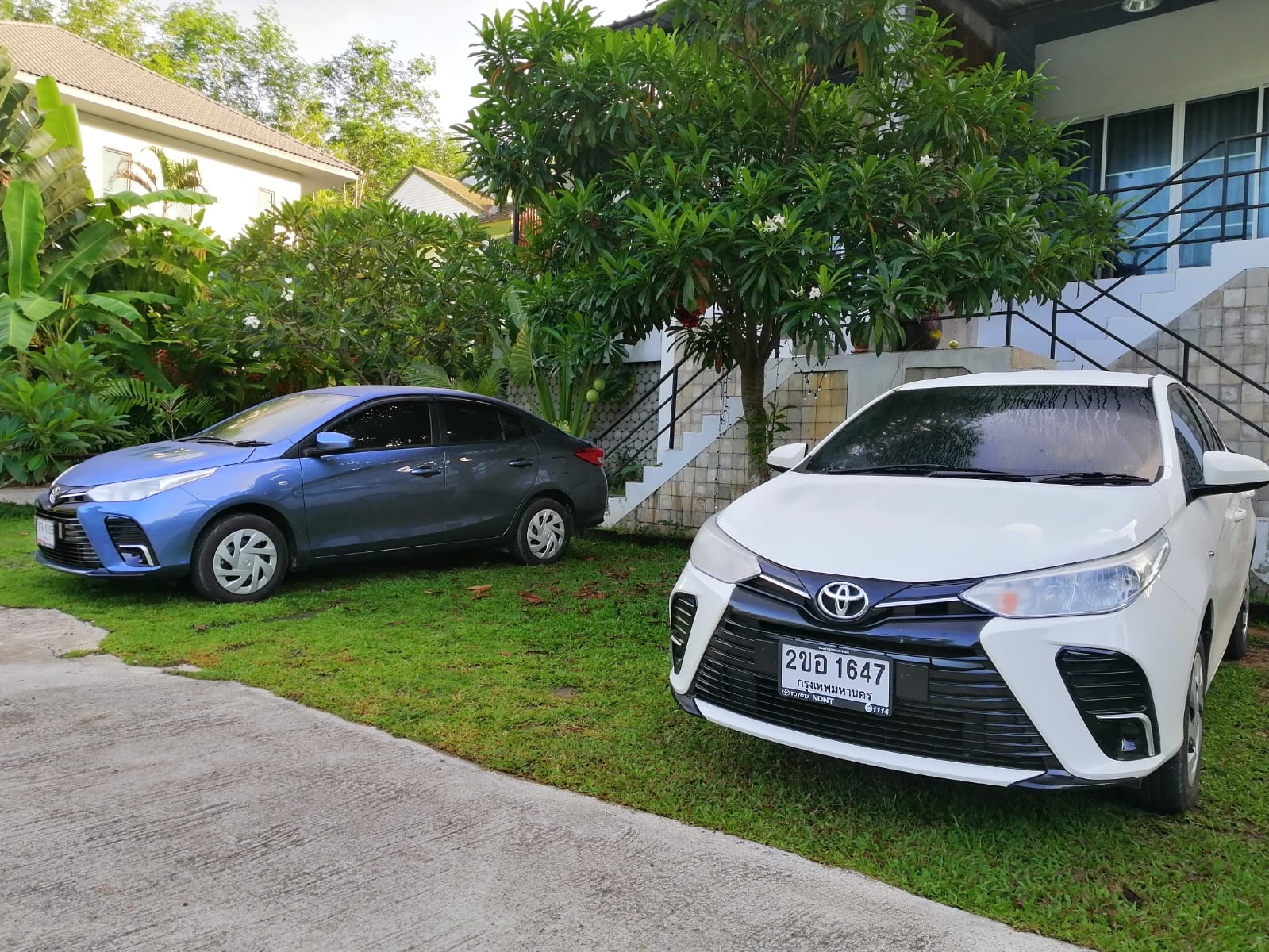 Toyota Yaris — front view