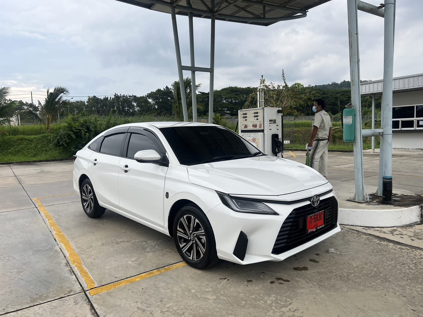 Toyota Ativ 2023 rental at NaraRin Phuket