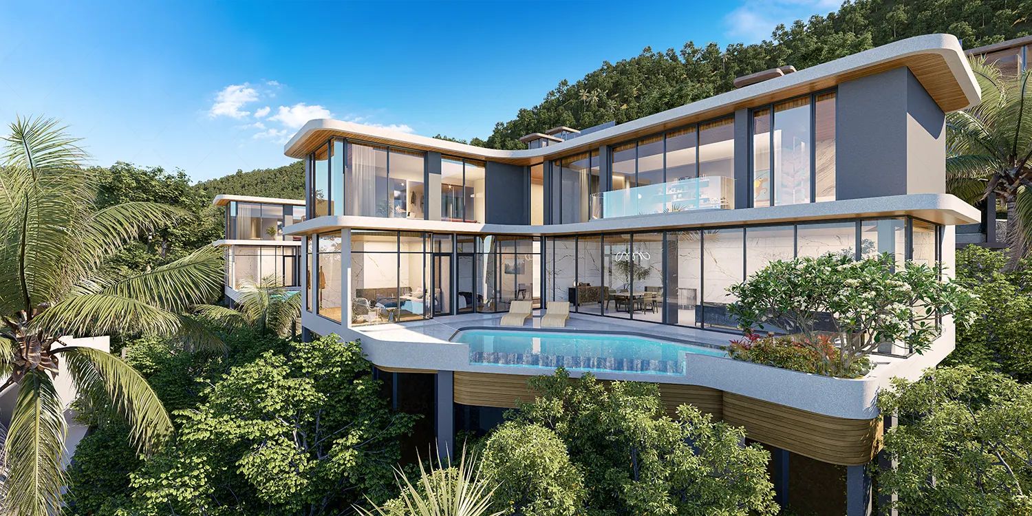 Phuvista 1 Naithon Villas — Naithon, Phuket, Phuket